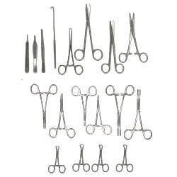 Canine Spay Pack, 18 Instruments, German, Von Klaus