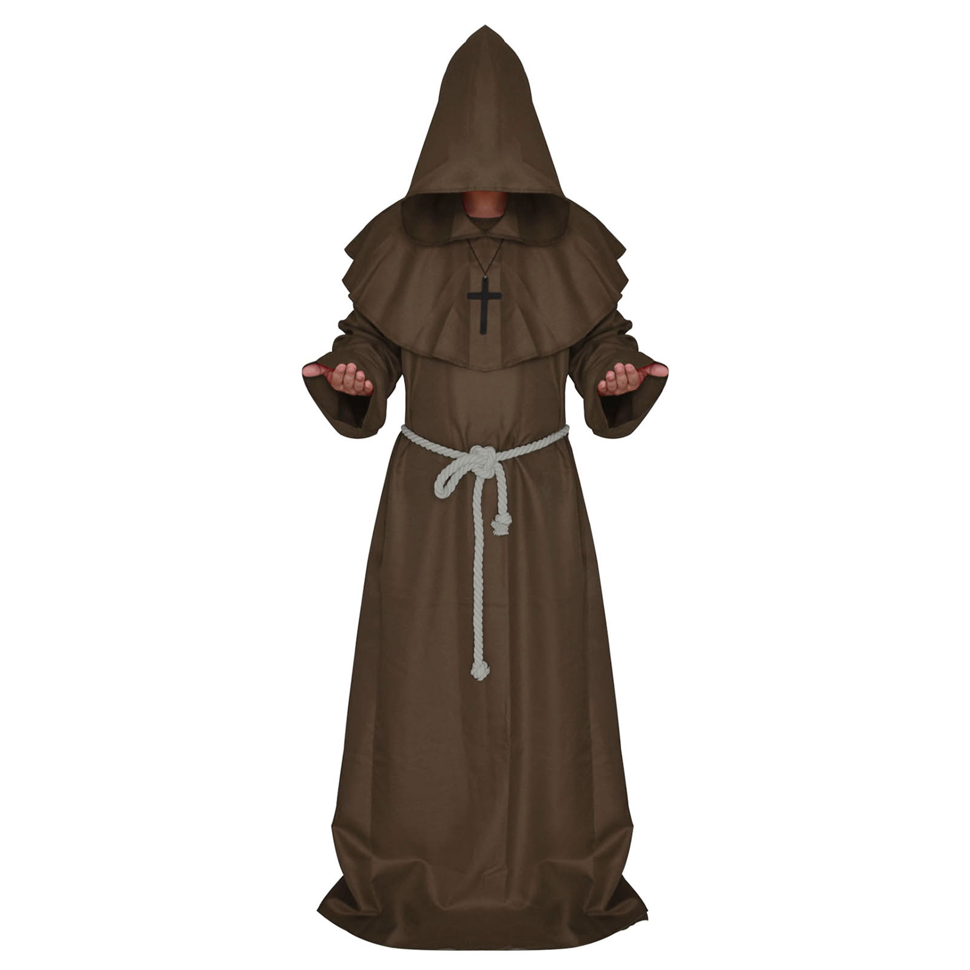 Canis Authentic Hooded Monk Robes from the Medieval Era, Plague Doctor