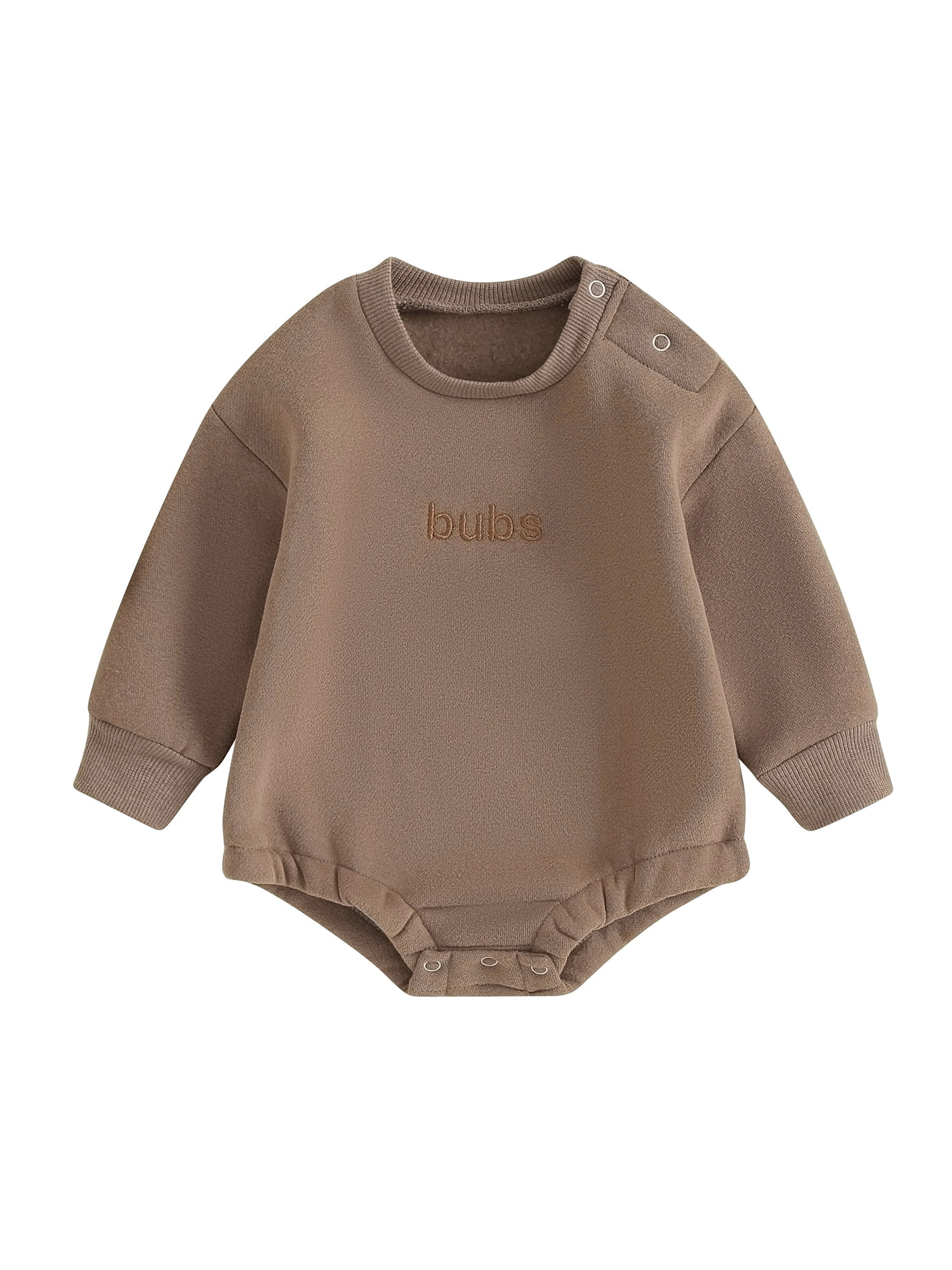 Canis Baby Boy Winter Suit Long Sleeve Rompers with Letter Embroidery