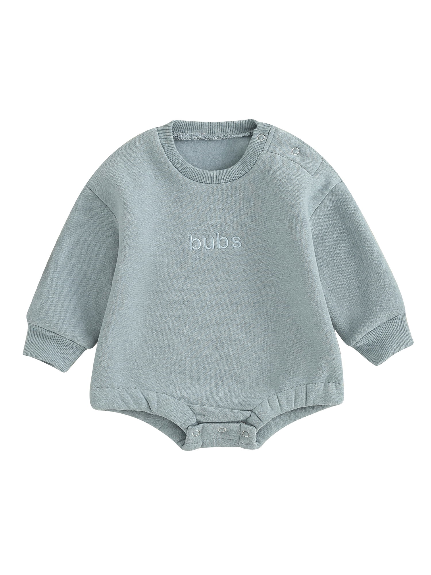 Canis Baby Boy Winter Suit Long Sleeve Rompers with Letter Embroidery