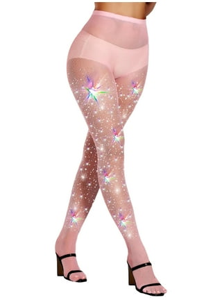 Opaque Glitter Tights