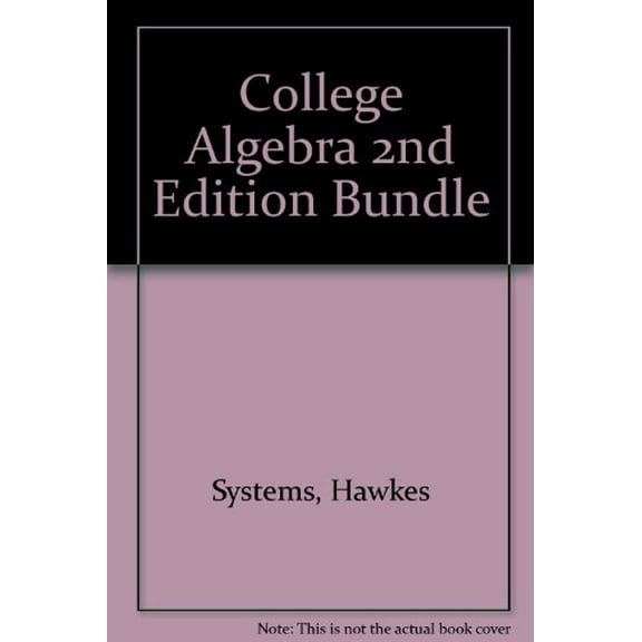 Pre-Owned College Algebra 2nd Edition Bundle