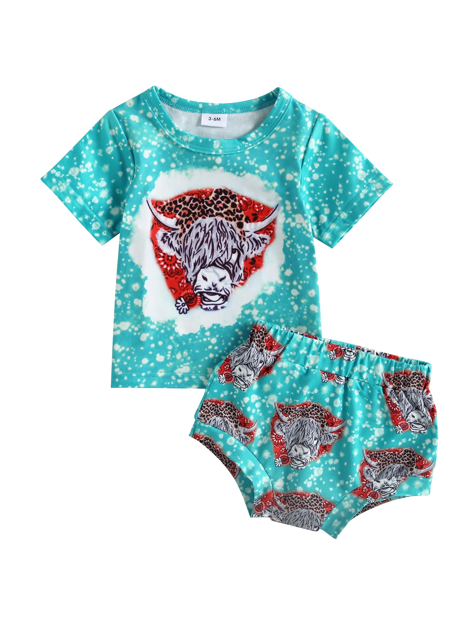 Canis Stay Stylish in Summer with this Highland Cow Print TShirt and