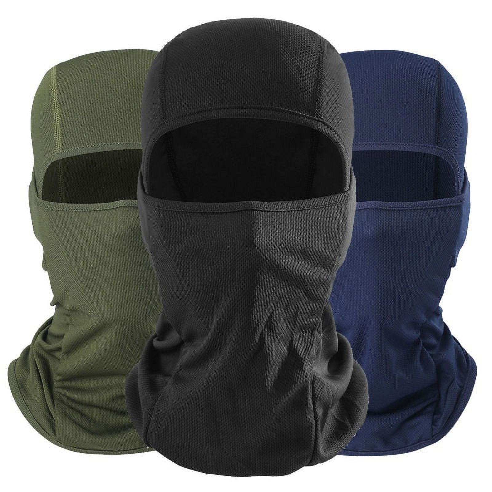 Unisex Winter Warm Ski Balaclava: Windproof Full Face Mask, Neck Helmet ...