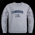 thumbnail image 1 of Canisius College Golden Griffins Seal Crewneck Sweatshirt, Heather Grey - Medium, 1 of 1