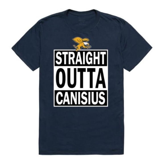 Canisius College Straight Outta T-Shirt, Navy - Medium