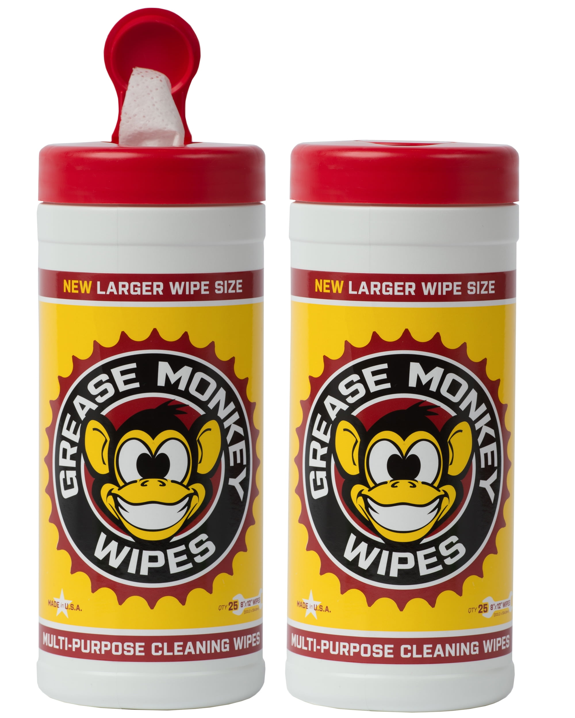 Grease Monkey Wipes Multi-Purpose, Heavy Duty Cleaning Wipes - Thumbnail 2
