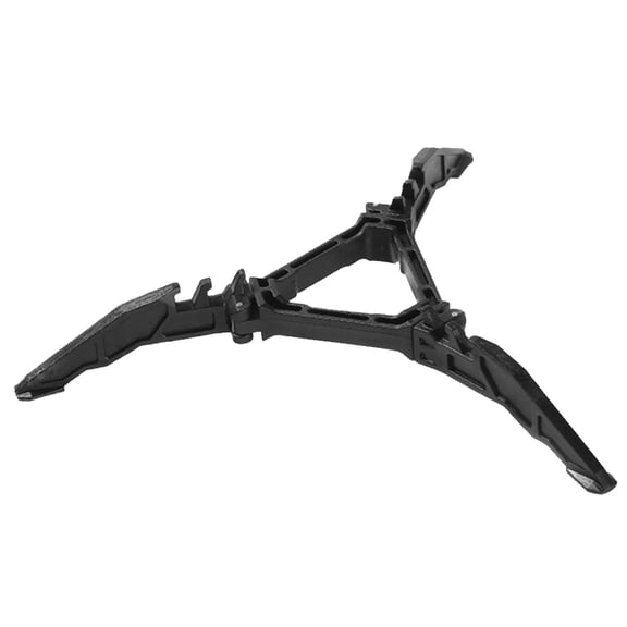 Canister Stand, Folding Tripod Stabilizer for Camping Stoves, Universal Camping Accessories Suitable for 110g 250g 450g Tank, Portable Nylon Tank Bracket, Propane Canisters Holder
