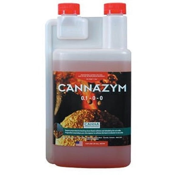 Canna Cannazym Enzyme Additive Hydroponic Nutrient, 1 L