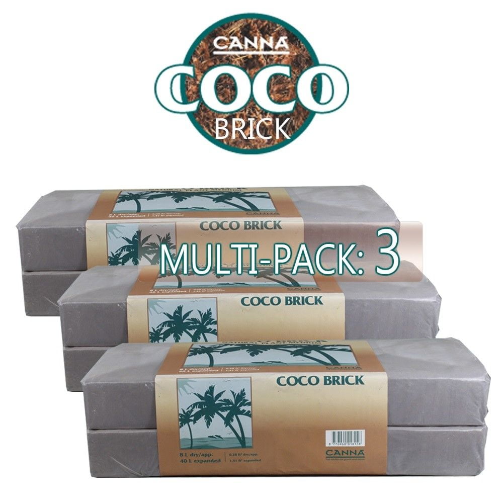 mayayan0929 【CANNA】COCO BRICK10個 Amazon.com : Canna Coco Brick 40L Expandable Natural Plant