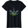 thumbnail image 1 of Canna Mama Weed Mom Mamaste High Cannabis T-Shirt, 1 of 3
