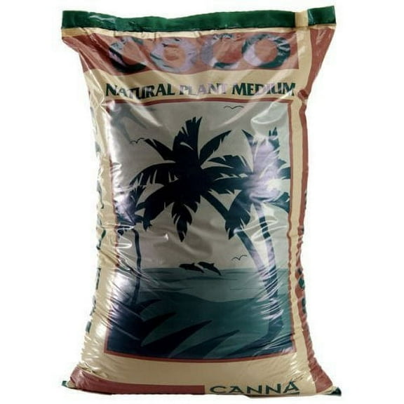 Canna Organic Coco Substrate Fertilizers, 50 L with RHP Certified, Reusable