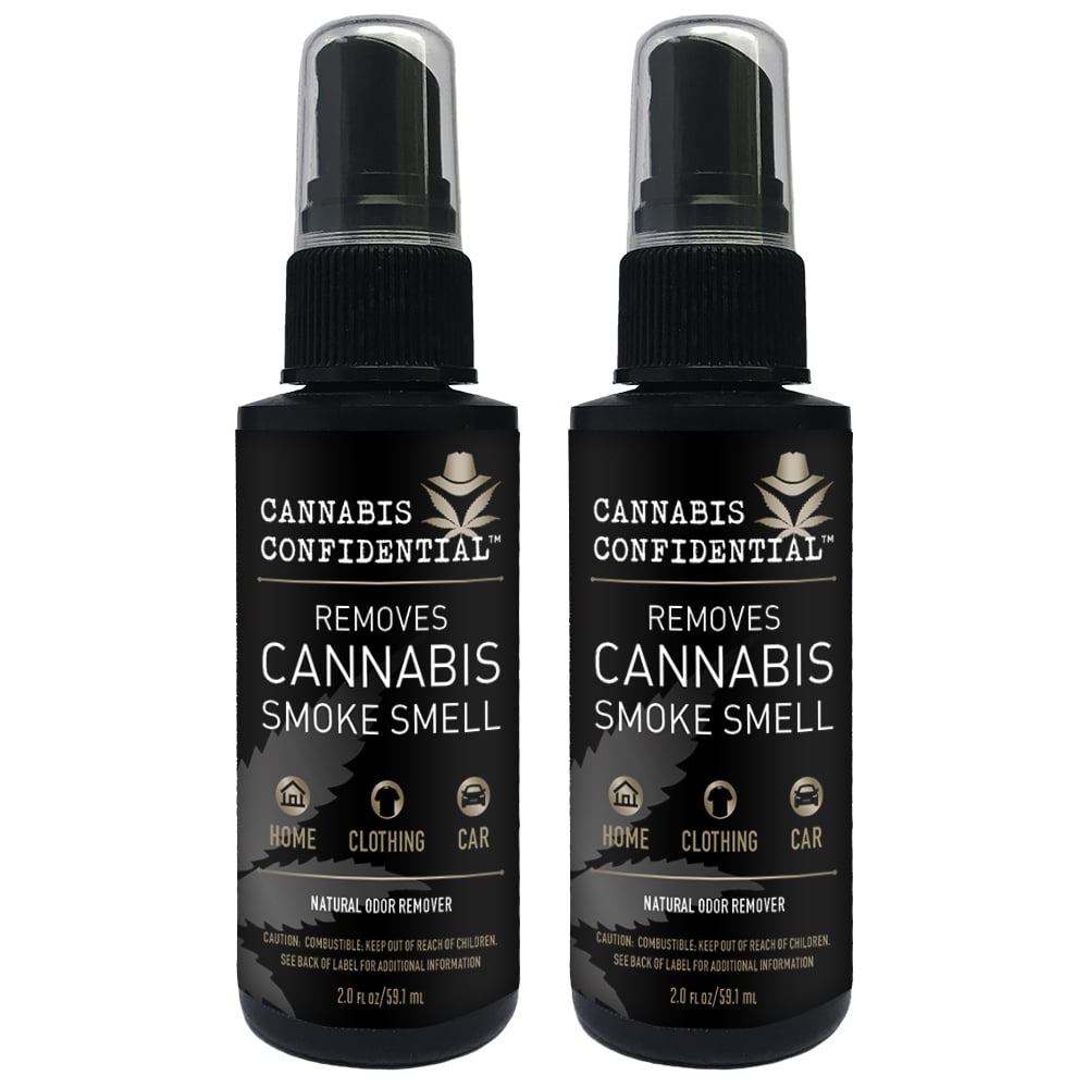 Cannabis Confidential Smoke Odor Natural Elimintor Spray (Pack of 2)