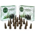 thumbnail image 1 of Cannabis Scented Incense Cones - Total 20 Cone Incense - Dual Pack of 10 Insence Cones - Incense Cones Scented - Cone Incense Scents - Insense Cones - Incent Cone, 1 of 5