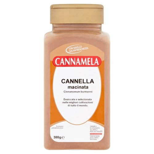 Cannamela Ground Cinnamon 380g, British Import (Pack of 2)