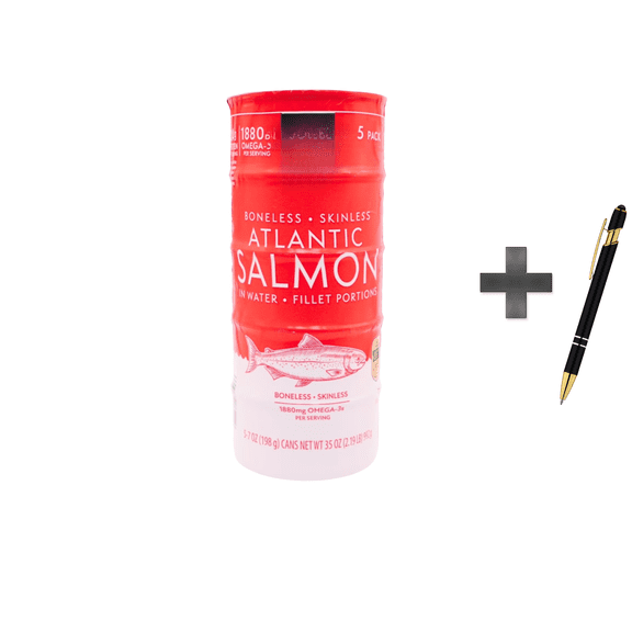 Canned Atlantic Salmon, 7 oz., 5 pk.