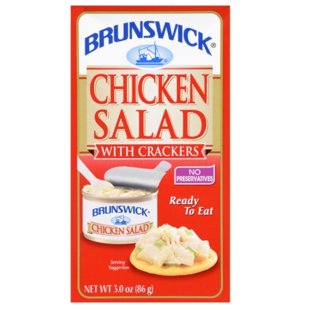 Canned Chicken with Crackers, 3oz./Box- Pack of 12