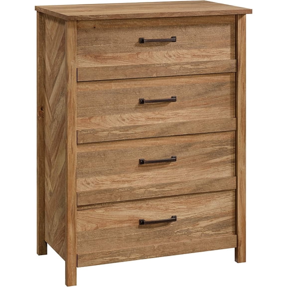 Cannery Bridge 4-Drawer Chest, L: 31.26" x W: 18.58" x H: 41.5", Sindoori Mango finish