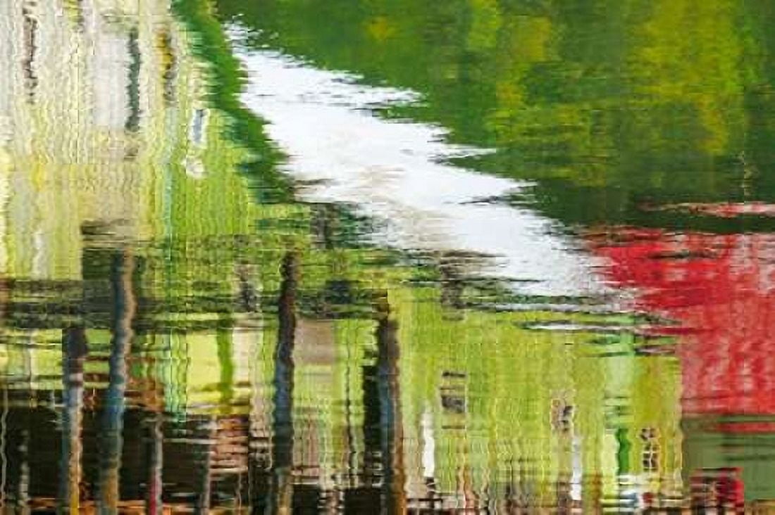 Cannery Reflections I Canvas Art - Kathy Mahan (24 x 36)