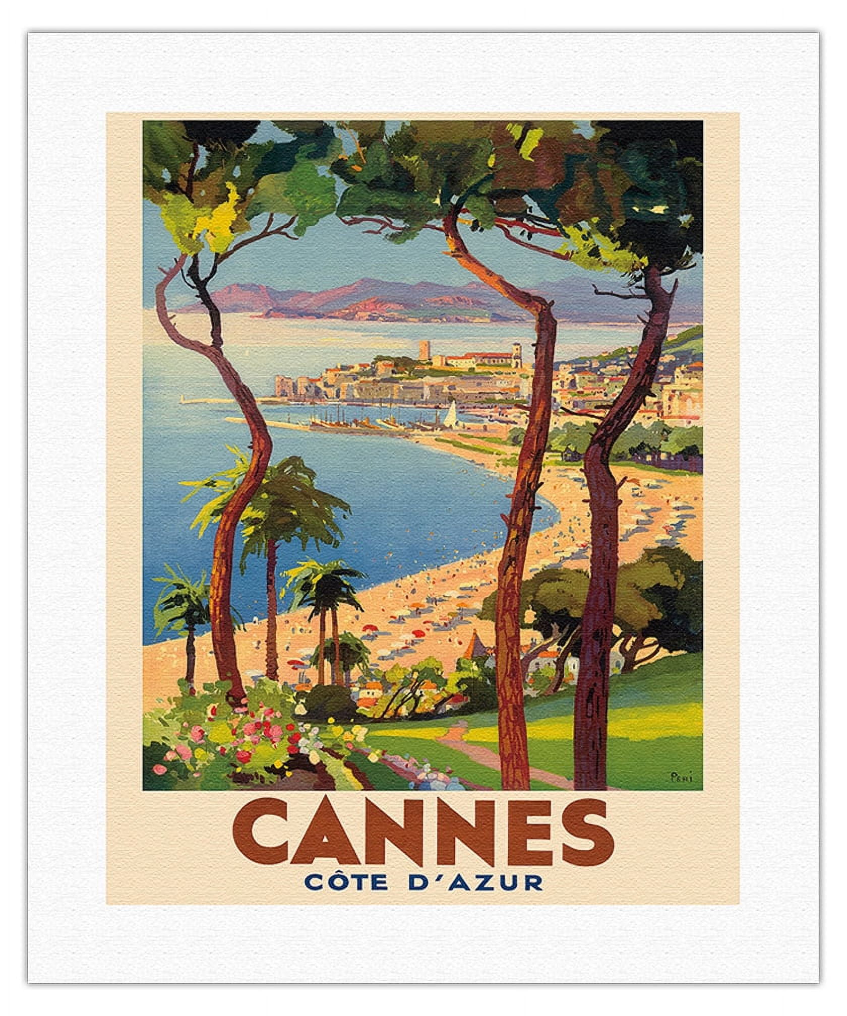 Cannes - Côte d'Azur France - French Riviera - Vintage Travel