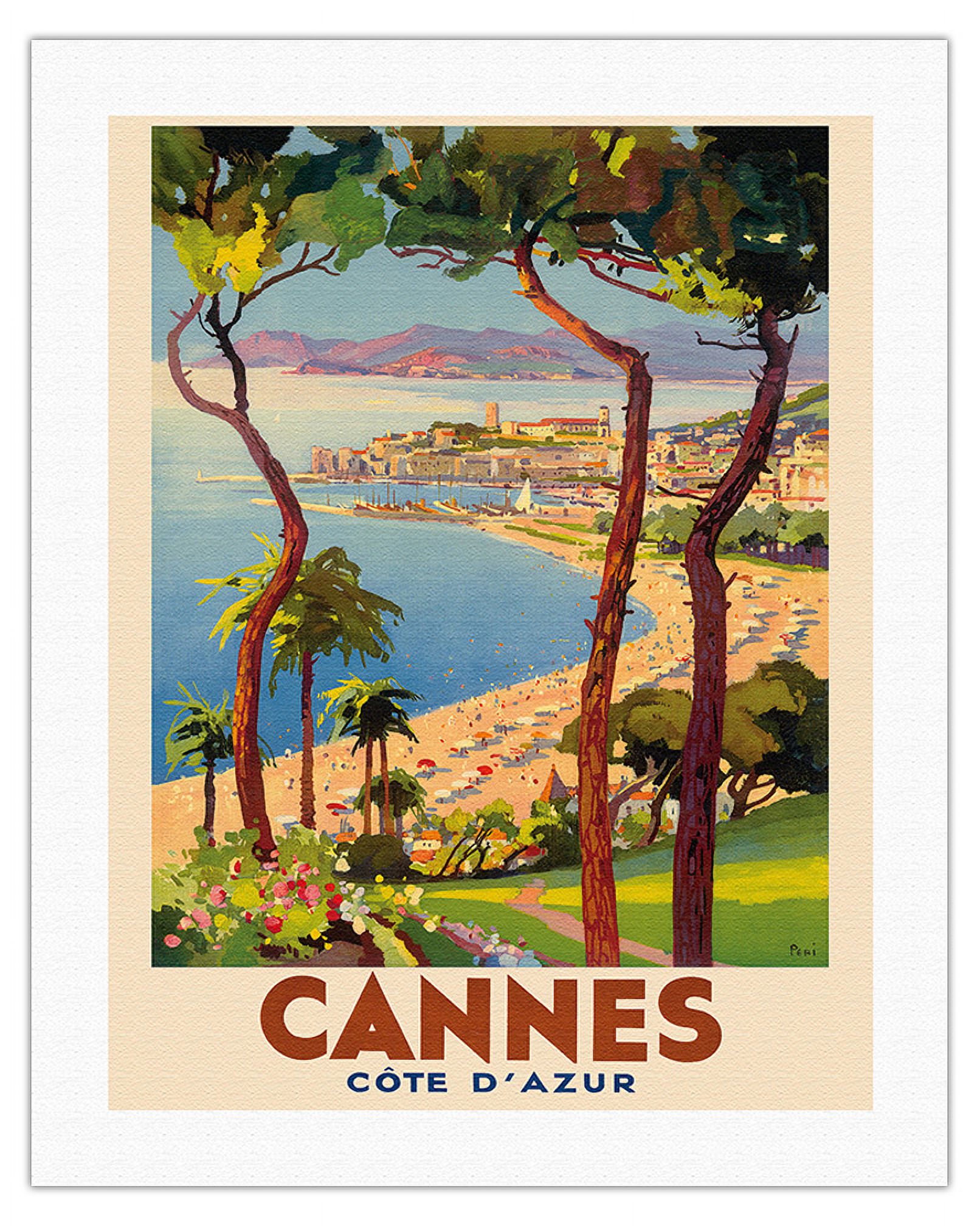 Cannes - Côte d'Azur France - French Riviera - Vintage Travel