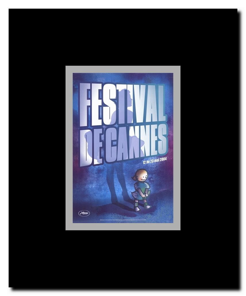 Cannes Film Festival Framed Movie Poster