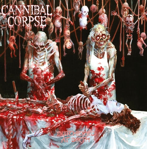 Cannibal Corpse - Butchered At Birth - White & Red Splatter Vinyl - Music & Performance