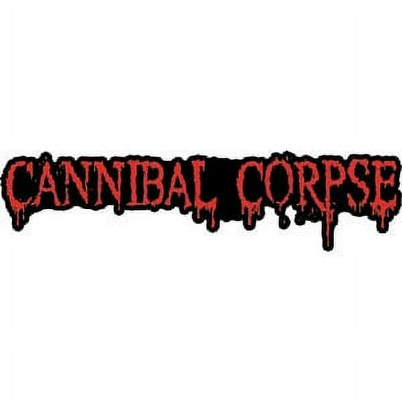 Cannibal Corpse Men's Embroidered Patch Black