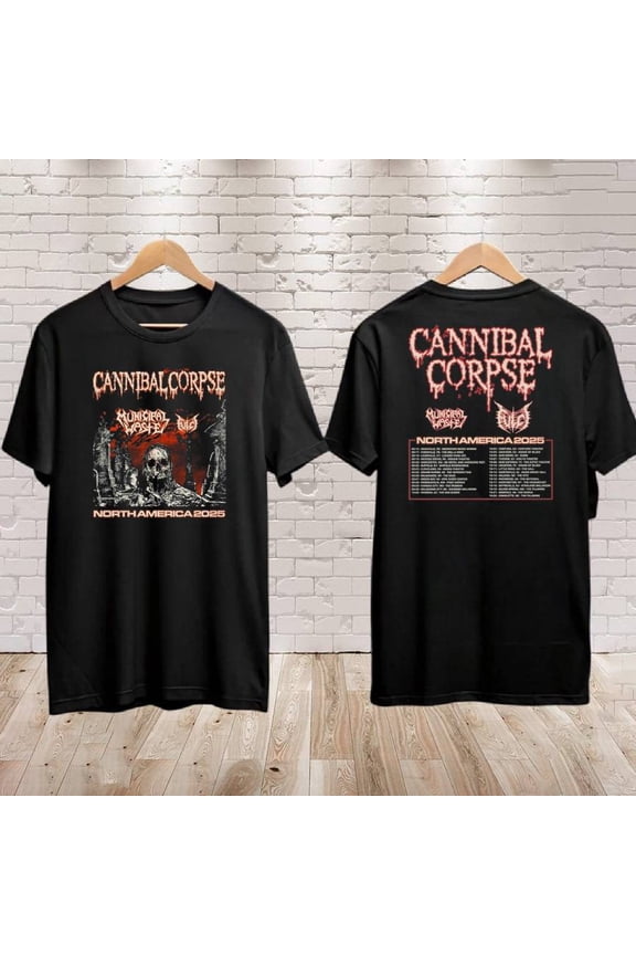 Cannibal Corpse North America 2025 T-shirt