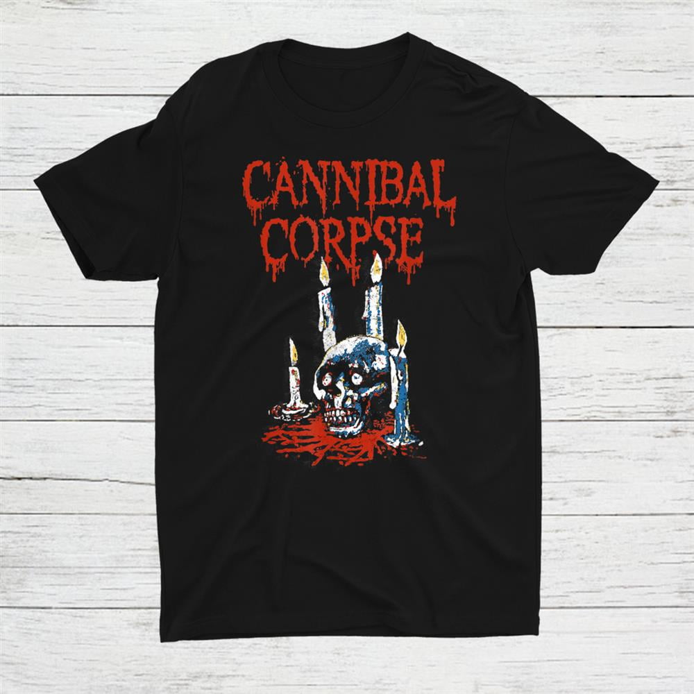 Cannibal Corpse Official Merchandise Ritual Candles Shirt Gift Black