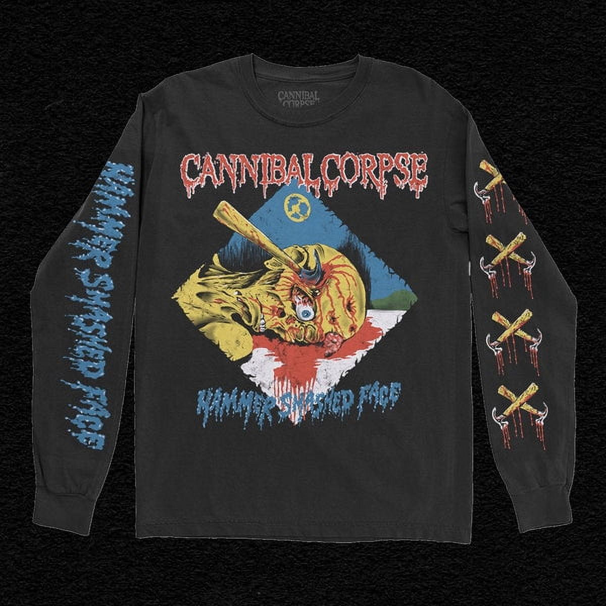 Cannibal Corpse T Shirt Merchandise Design Crewneck Sweatshirt, Size 3Xl, Tee As Picture New