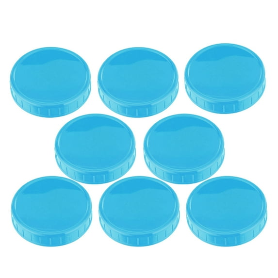 Canning Jar Lids Wide Mouth Reusable Leak Proof Split-Type 86Mm Food Storage Leak-Proof Mason Jar Caps 8Pcs