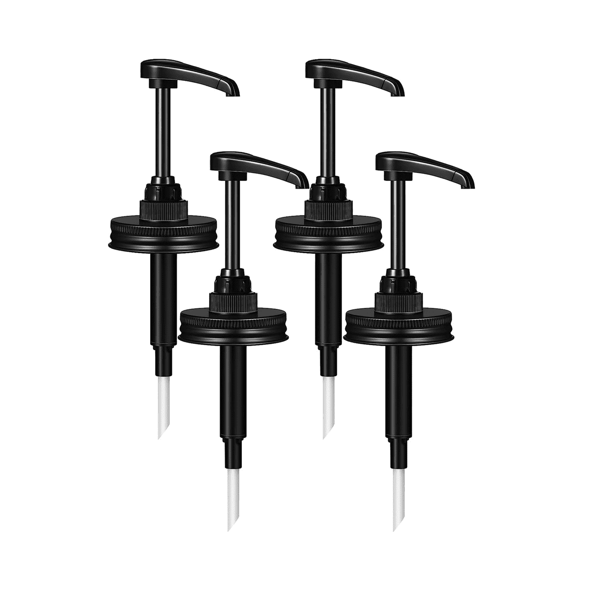 Canning Jar Syrup Dispenser Coffee Syrup Dispenser Pump Lids