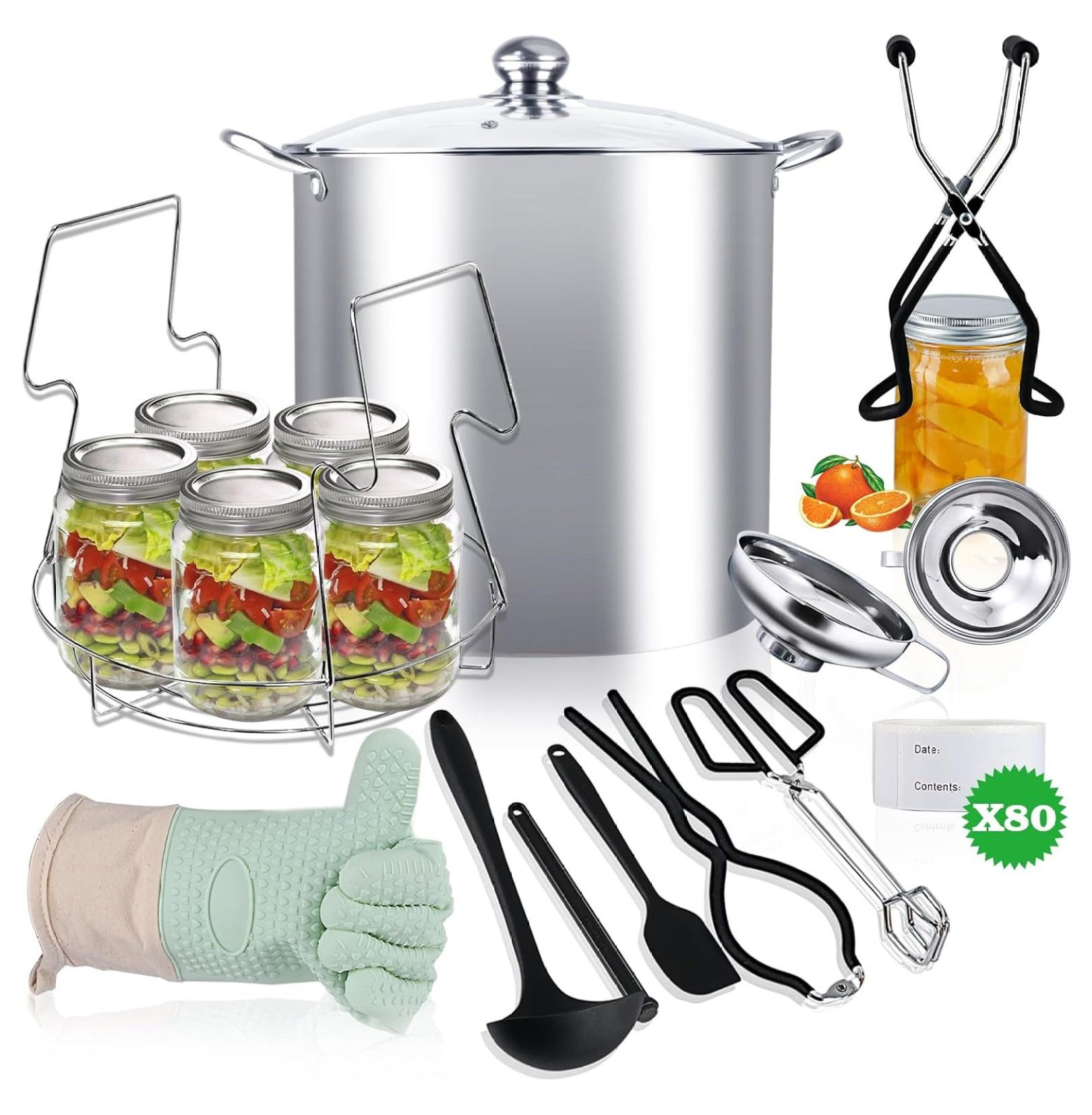 Canning PotCanning supplies starter kit, Stainless Steel Canning Tool