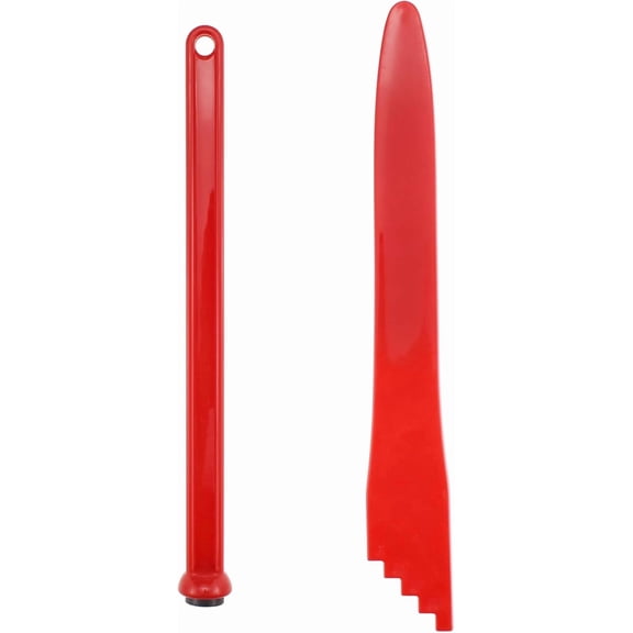 Canning Tools Kit includes 1pcs Bubble Popper Bubble Remover and 1pcs Jar Lid Lifter Magnetic Lid Lifter (Red)