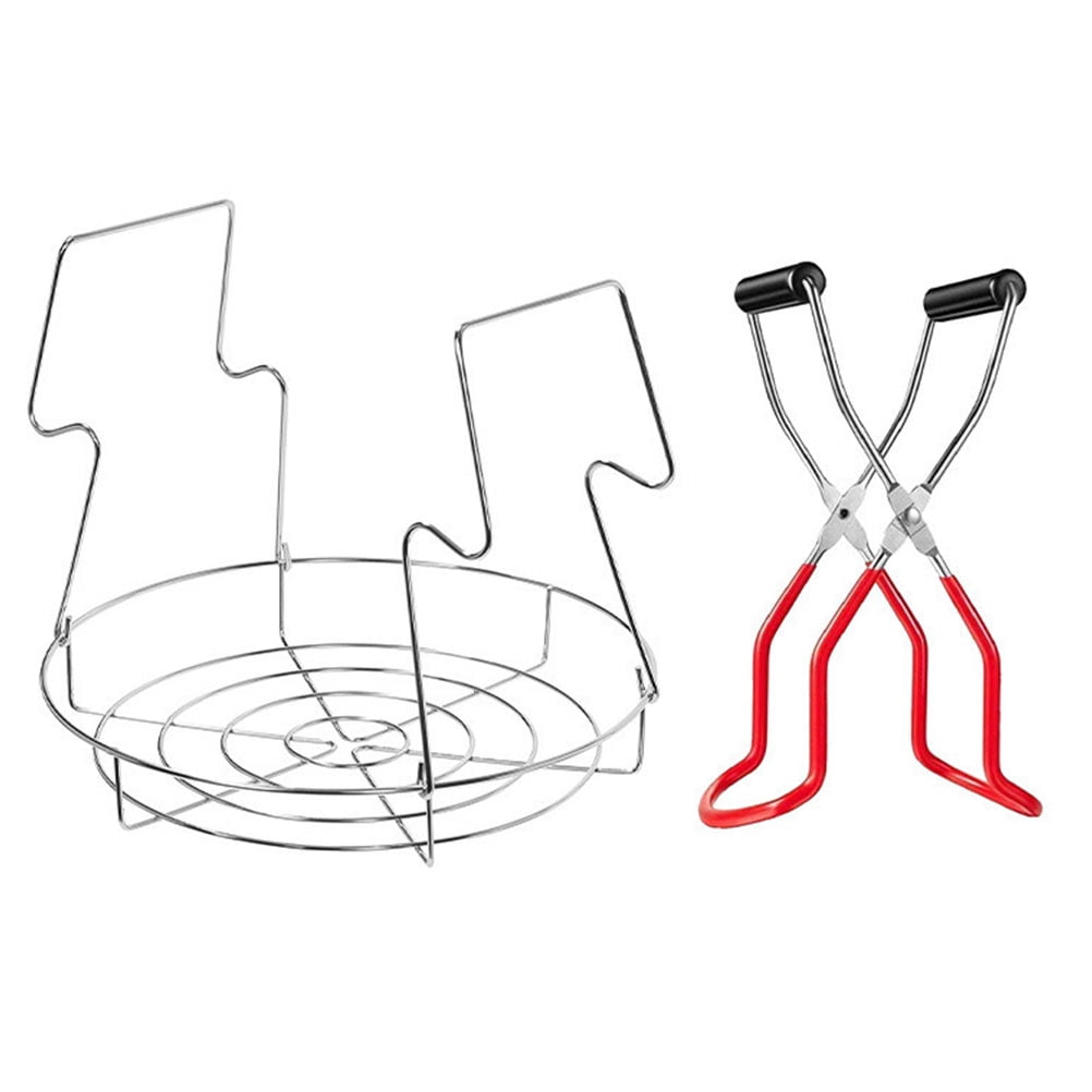 Canning storage rack 1 Set Kitchen Canning Storage Rack Portable Canning Rack Practical Canning Tong