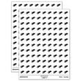 thumbnail image 1 of Cannoli Italian Dessert 200+ Round Stickers - White - Gloss Finish - 0.50" Size, 1 of 3