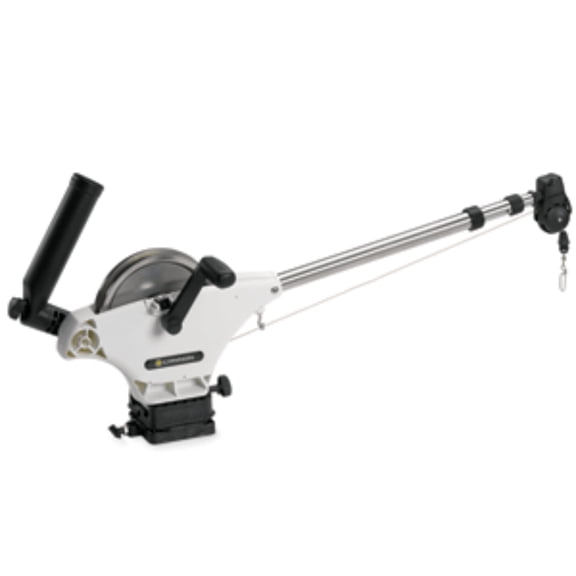 25" Black and White Multipurpose Cannon Uni-Troll 10 STX-TS Tournament Series Manual Downrigger