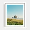 thumbnail image 1 of Cannon Beach - Cannon Beach Oregon Photography Beach Coast Seascape Nature Scenic Ocean Landscape Black Framed Wall Art Print 11 x 14 inches, 1 of 8