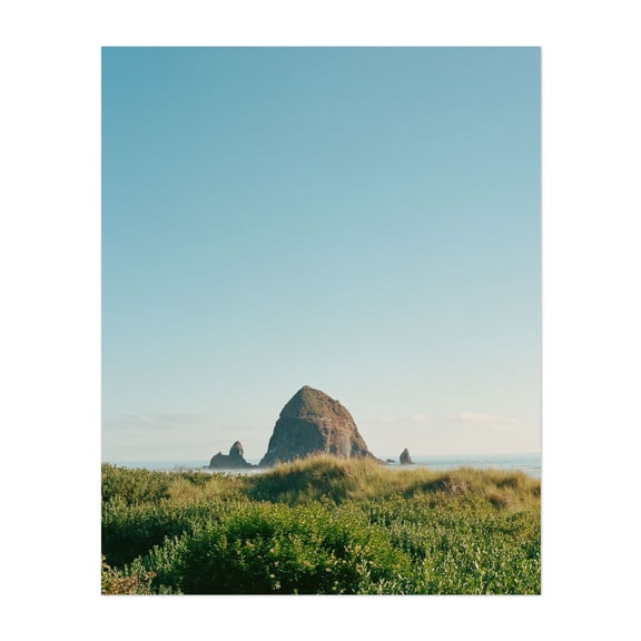 Cannon Beach III - Cannon Beach Oregon Photography Coastal Nature Landscape Seascape Scenic Ocean Vintage Unframed Wall Art Print 4 x 6 inches