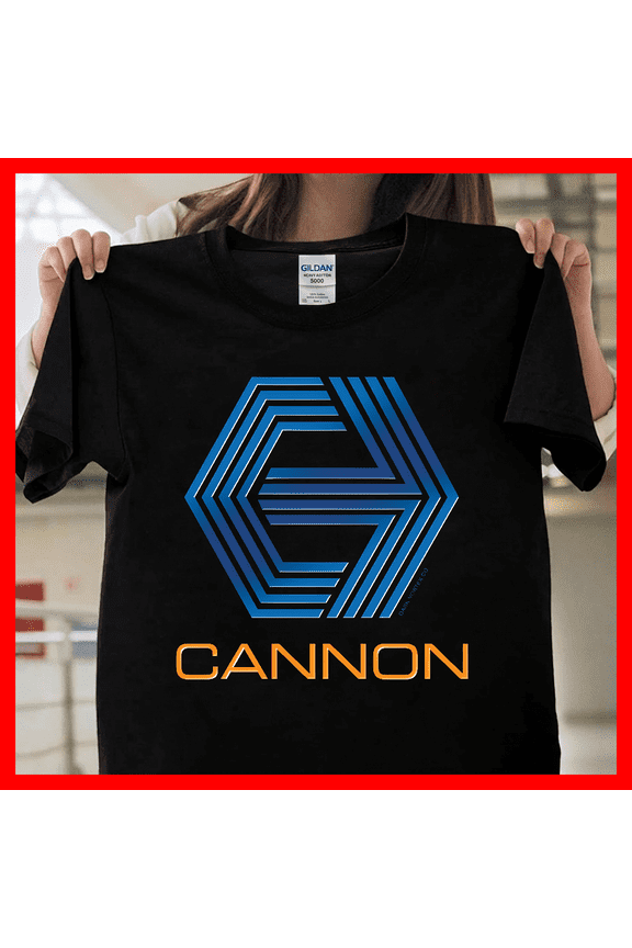 Cannon Films Group Logo Graphic Vintage 80s Movies Retro Fan Gift T1516 Unisex Graphic T-Shirt Soft Cotton, Sizes S-5XL
