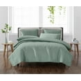 thumbnail image 1 of Cannon Heritage Solid 100% Microfiber Polyester Sage Green 2-Piece Twin XL Quilt Set, Solid Casual themed, Adult Bedding, OEKO-TEX Certified, 1 of 6