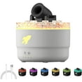 thumbnail image 1 of Cannon Humidifier, Cannon Blast Aroma Humidifier Diffuser, Mini Cannon Humidifier, Vapor Cannon Desktop Humidifier, Essential Oil Diffusers for Home, with 2 Spray Modes, 7 Colors LED Lights (White), 1 of 7