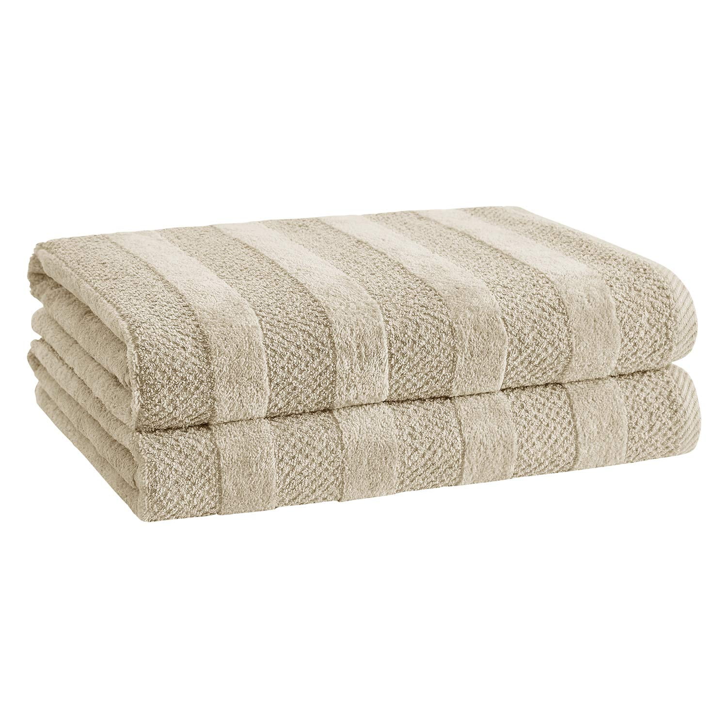  CANNON Juego de 6 toallas de 100% algodón de torsión baja, 2  toallas de baño, 2 toallas de mano, 2 toallas pequeñas, 550 GSM, altamente  absorbentes, súper suaves y esponjosas (juego