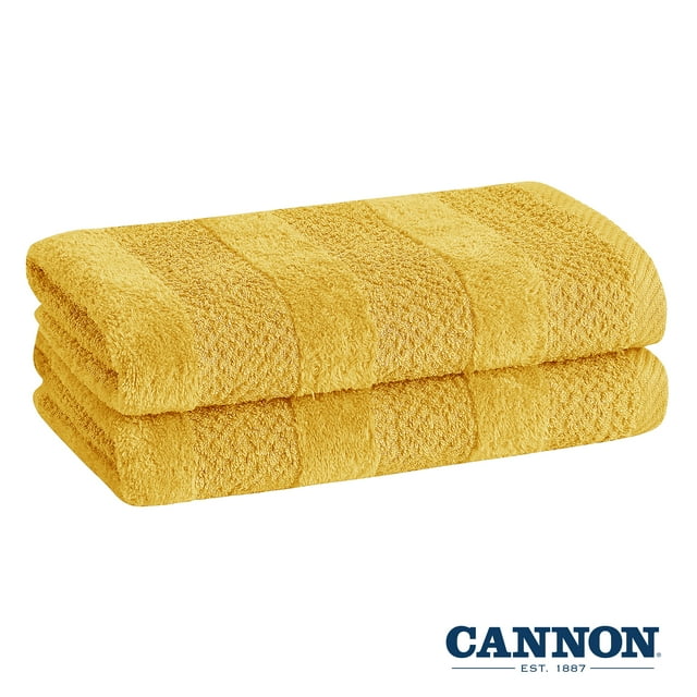 Cannon Shear Bliss Quick Dry 100 Cotton Hand Towels for Adults (2 Pack