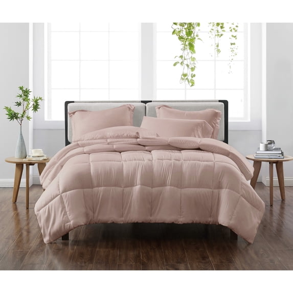 Cannon Solid Blush Twin/Twin XL 2 Piece Comforter Set