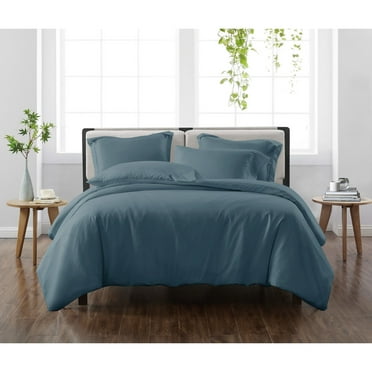 Cannon Solid Dark Blue Twin/Twin XL 2 Piece Duvet Cover Set