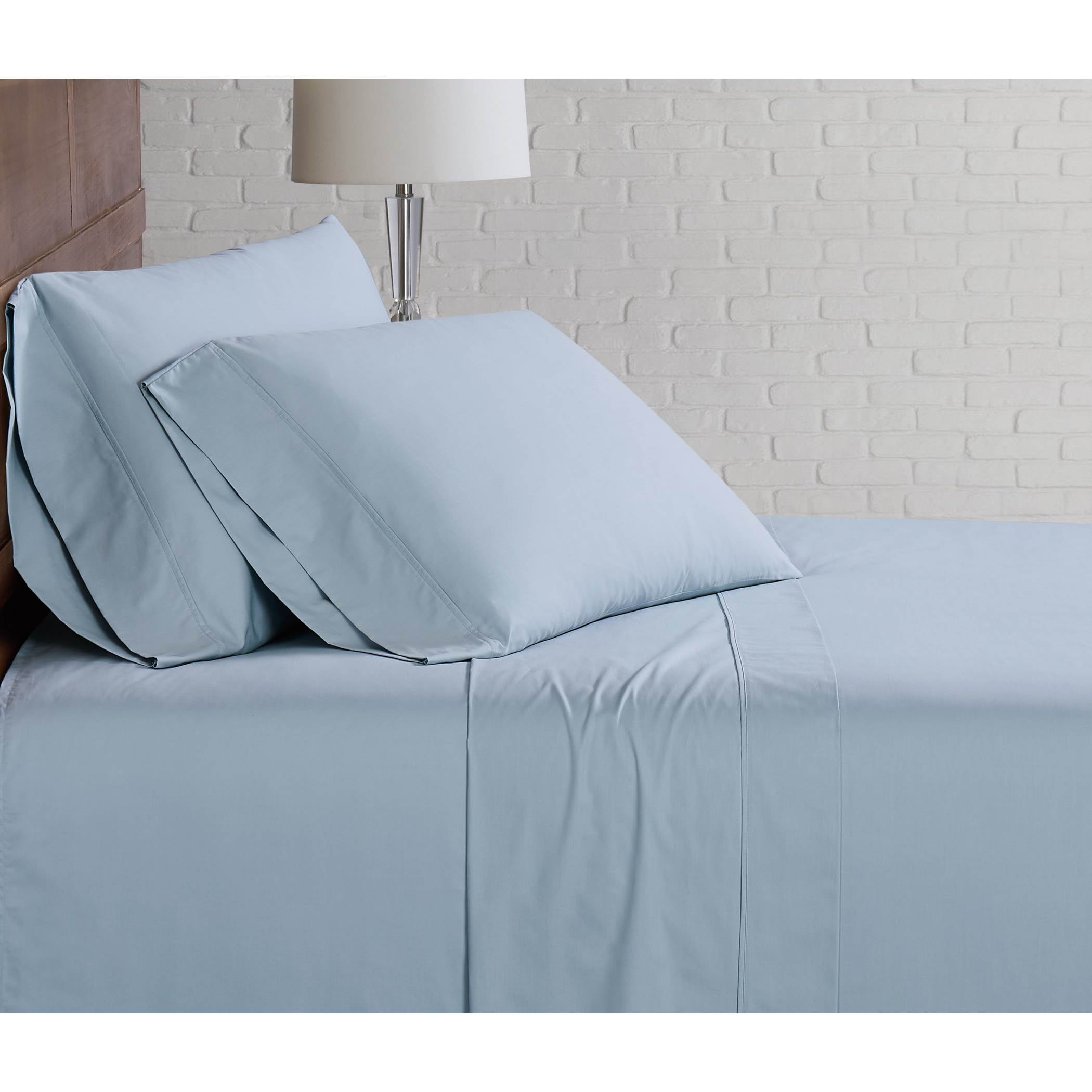 Cannon Solid Percale 3-Piece Grey Cotton Full/Queen Duvet Cover Set  DCS4488GYQ-1800 - The Home Depot