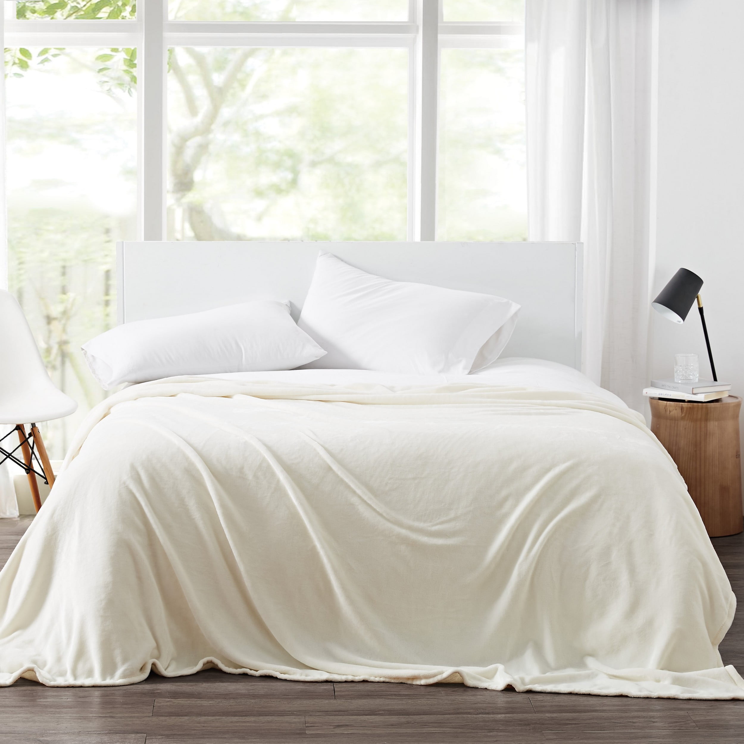 Ivory king blanket hotsell