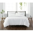 thumbnail image 1 of Cannon Heritage Solid 3-Piece King Duvet Set in White, Polyester , Adult, All Season, OEKO-TEX Certified, 1 of 6